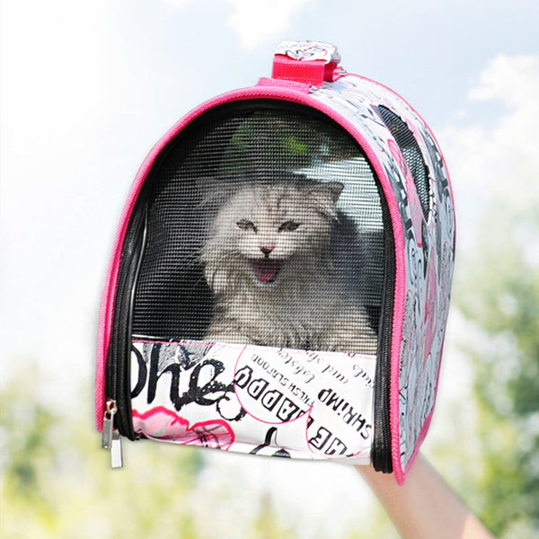 High quality Pet Backpack Messenger Carrier Bags Travel Packets Cat Dog Carrier Breathable Pet Handbag Handle Bag for outdoor