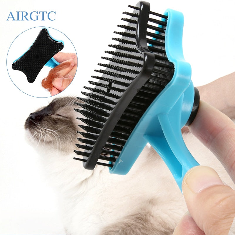 Pet Dog Cat Brush For Cats Puppy Gatos Accessories Grooming Comb Mascotas Products For Small Dogs Pets Supplies kedi malzemeleri